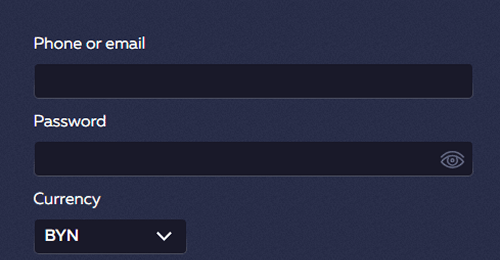 Create an account